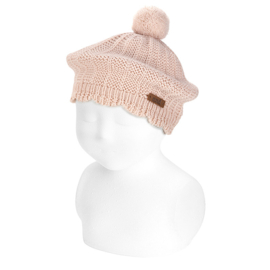 Cóndor Baby/Kinder Baret Pompom 50.102.028 Nude/Zalm Roze (914)