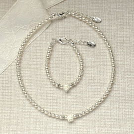 Rian Glasparel Sieraden Roosje AK236 Off White (202)