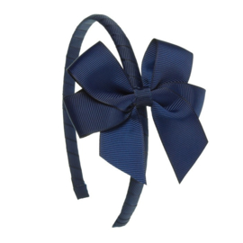 Siena Diadeem Ribbon Strik 6779 Navy (480)