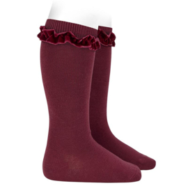 Cóndor Kniekous Velvet Roezel 2459/2 Garnet (575)