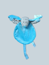 Knuffel / speendoekje muis Blauw