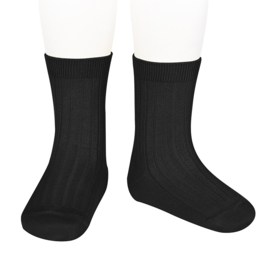 Cóndor Socks Rib 2016/4 Zwart (900)