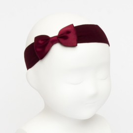 Siena Haarband Ribbon Strik 6610 Burgundy (575)