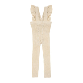 Cóndor Legging Basic Rib Met Roezel 2401/0 Linen/Beige (304)