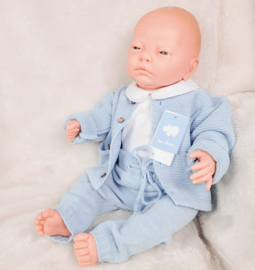 Mac Iusion Gebreid Baby Vestje Jongen Nube / blauw 9084