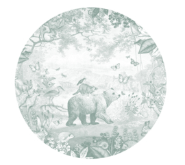 Forest Animals - Wall Sticker - selection of 8 colours