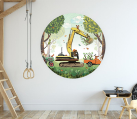 Digger - Wall Sticker