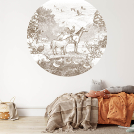 Farm animals - Wall Sticker - selection of 8 colours