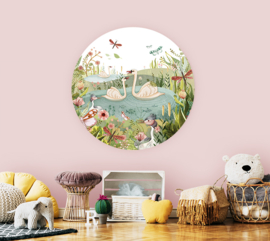 Swan Lake - Wall Sticker