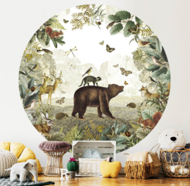 Forest Animals Collage - Wallpaper Circle