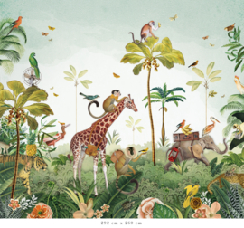 Jungle Parade Wallpaper