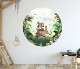 Elephant in the Jungle - Wall Sticker