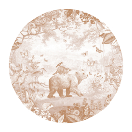 Forest Animals - Wall Sticker - selection of 8 colours