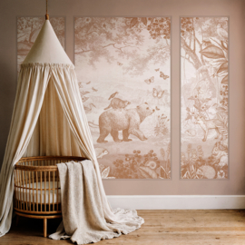 Drieluik - Bosdieren | keuze uit 8 kleuren