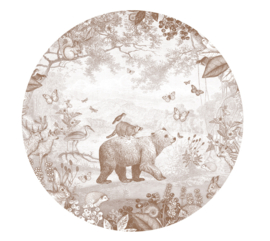 Forest Animals - Wall Sticker - selection of 8 colours