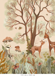 Woodland Lullaby Tapete