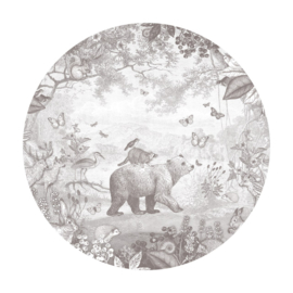 Forest Animals - Wall Sticker - selection of 8 colours