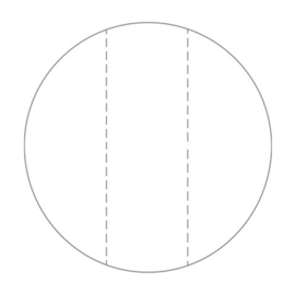 Bosdieren behangcirkel | keuze uit 8 kleuren