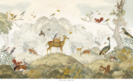 Heathland Deer Wallpaper