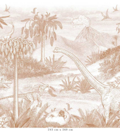 Jurassic World Wallpaper | Terra Cotta