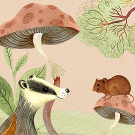 Woodland Lullaby Wandsticker