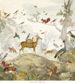 Heathland Deer Wallpaper