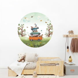 Autoturm Wandsticker