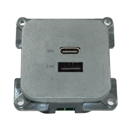 C-line USB A+C contactdoos