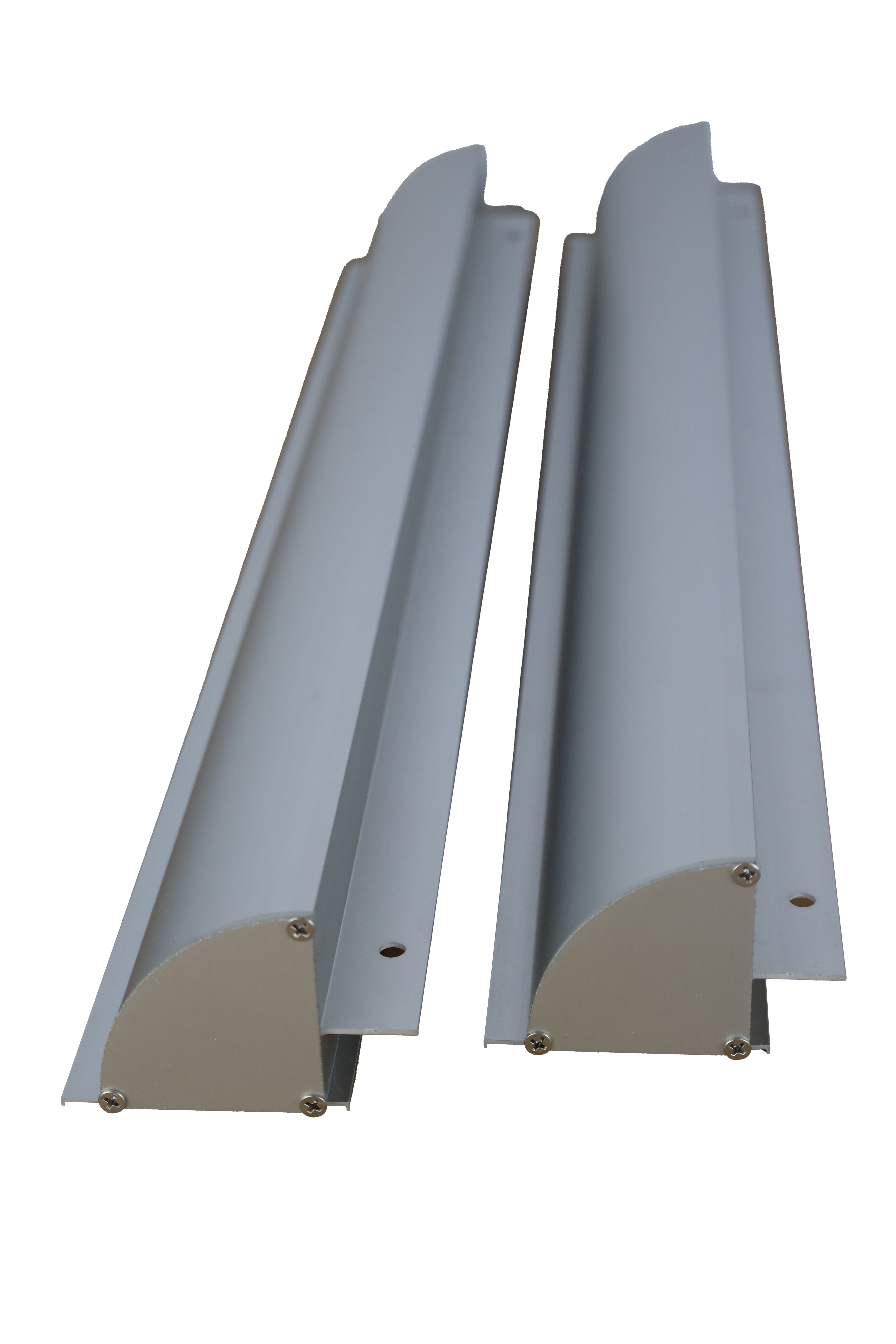 Spoiler Profiel Set Quick Mount 68cm zilver