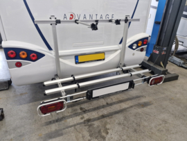 Weih-tec Universeel F/A 90kg draaglast voor 2 fietsen