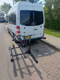 Van-Star E-Cross, wegdraaibare fietsendrager voor buscampers
