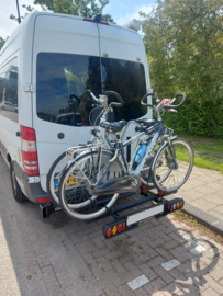 Van-Star E-Cross, wegdraaibare fietsendrager voor buscampers