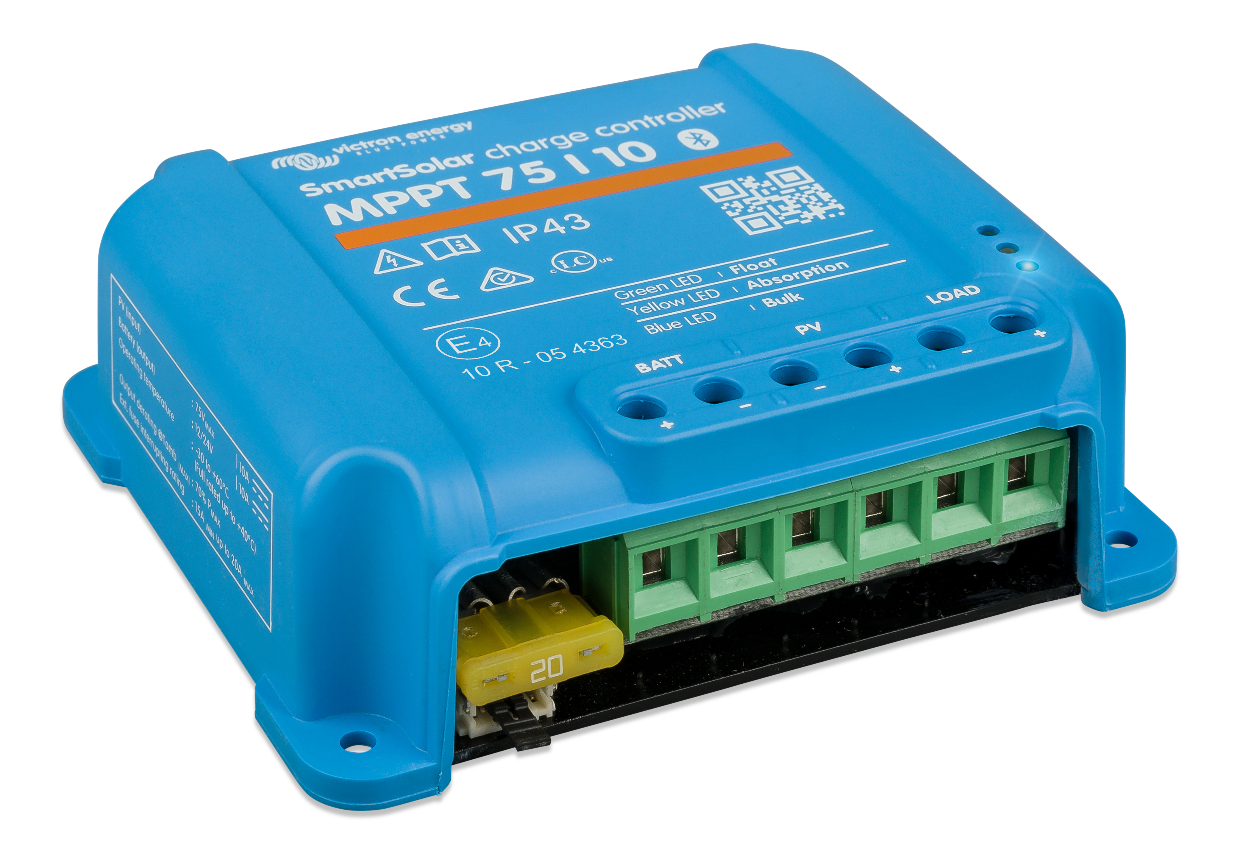Zonne-laadregelaar MPPT Victron SmartSolar 75/10