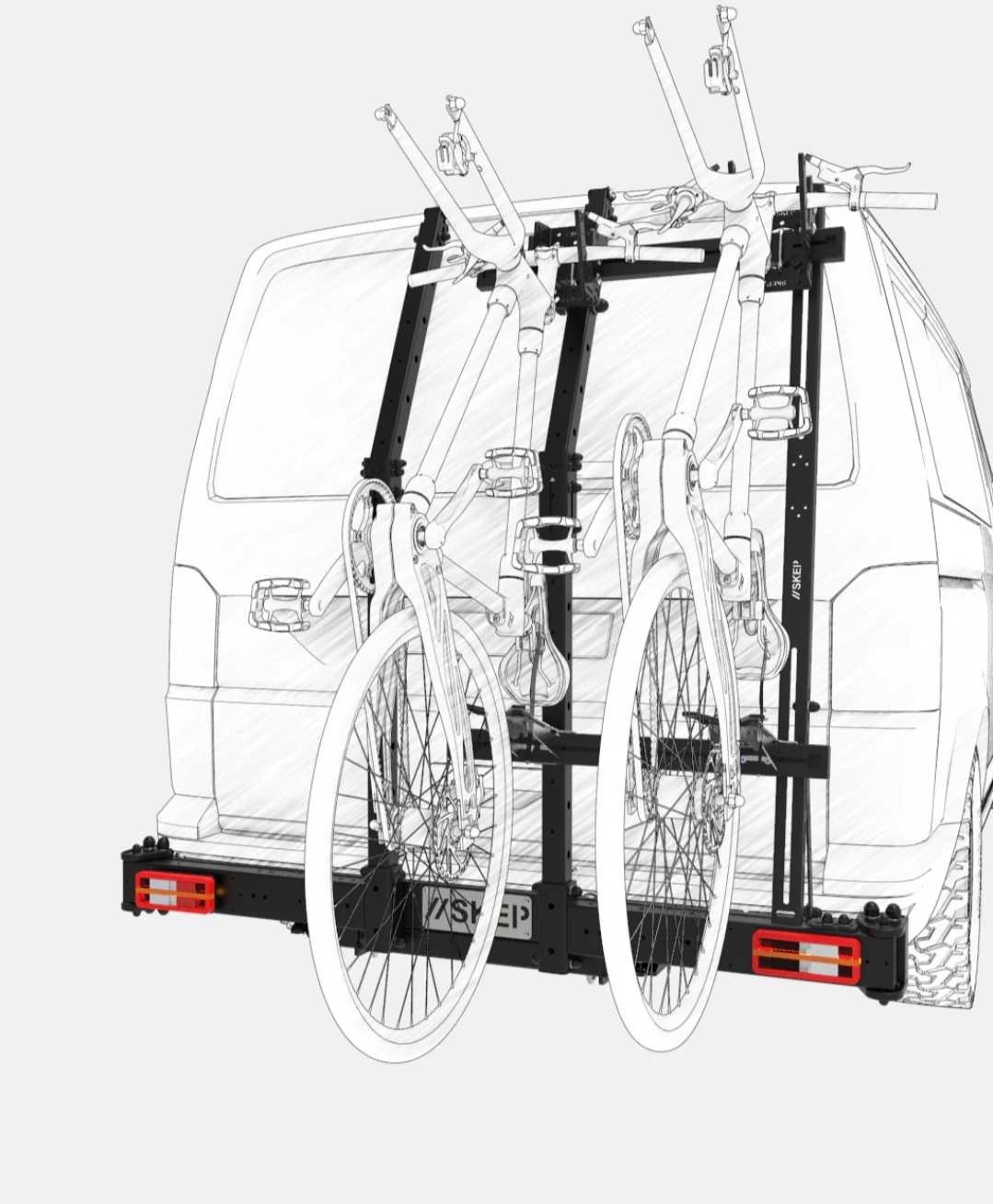 SKEP bicycle rack
