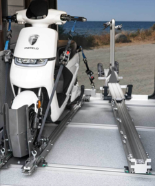 Uitschuifbare scooterdrager