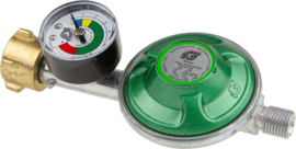 IGT Gasdrukregelaar 30mbar 1/4e links x 1/2 duims shell + gasonderbreker