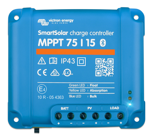 Zonne-laadregelaar MPPT Victron SmartSolar 75/15