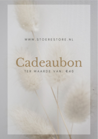 Cadeaubon €40