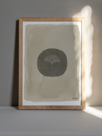 Poster Ginkgo Black