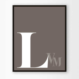 Poster Letter L