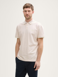 Tom Tailor polo 1045629 cashew beige