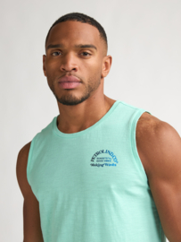 Petrol singlet SLR753 Green aqua
