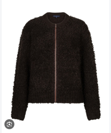Red button Bomberjacket 5073 Espresso