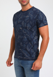 Gabbiano shirt navy print 154529