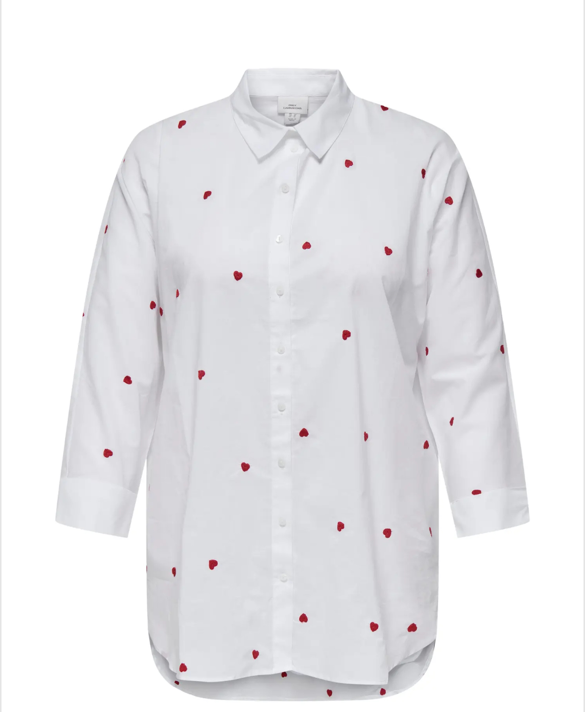 Only Carmakoma blouse 15344995 white heart