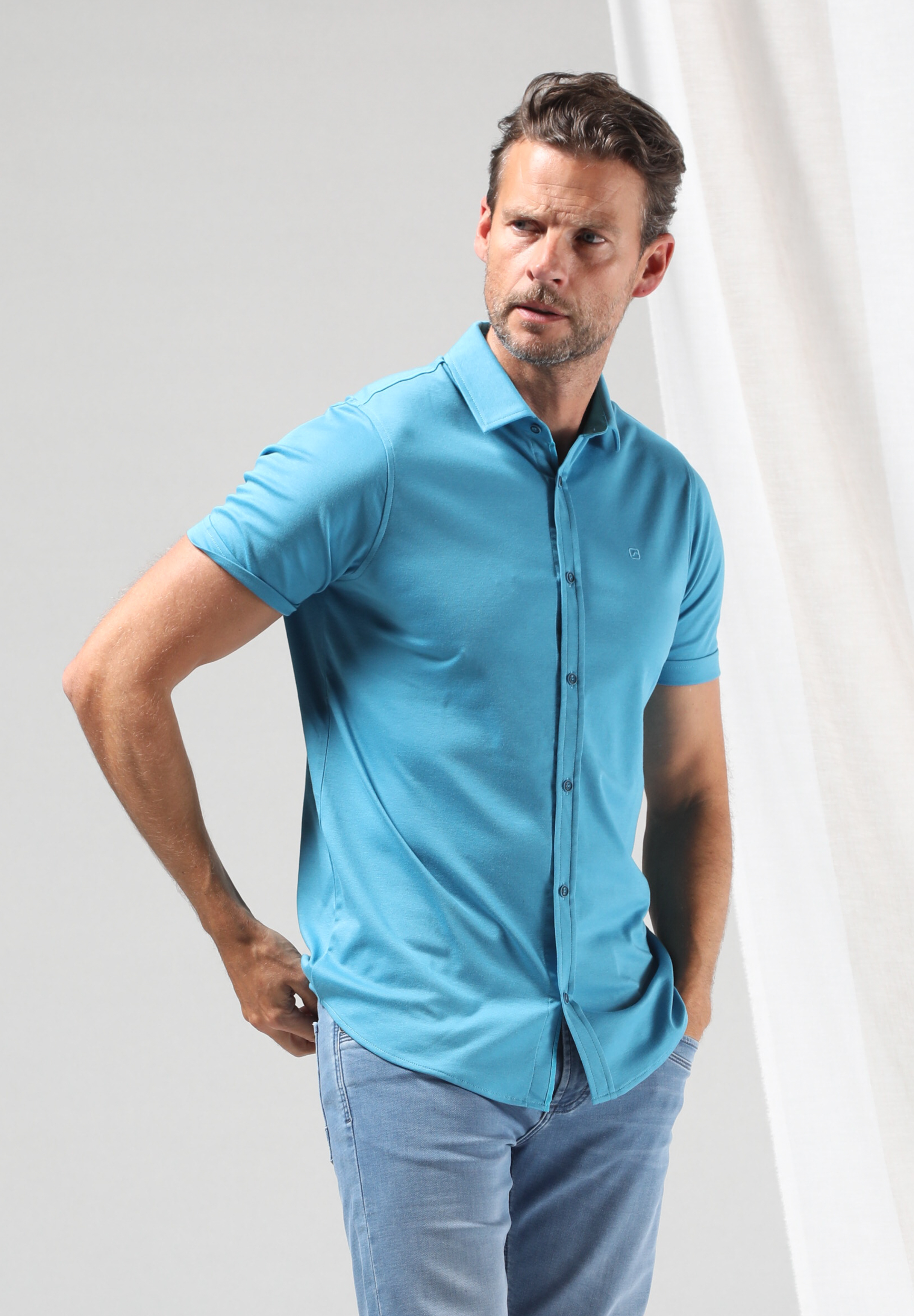 Gabbiano blouse Lake blue 3365303