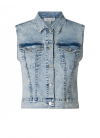 Ivy Beau gilet marrit denim