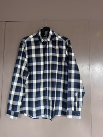 Pre end blouse LM Ramon dark denim