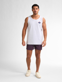 Petrol singlet SLR753 Bright white