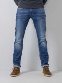 Petrol Russel regular tapered fit vintage blue